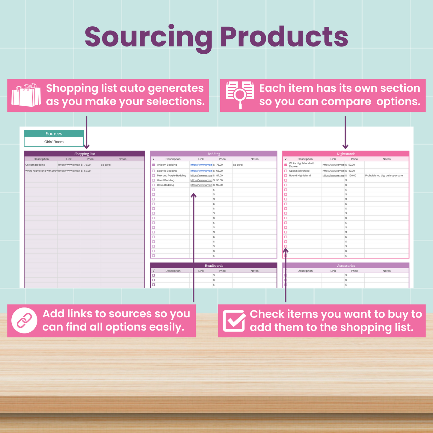 Love Your Home Spreadsheet Bundle