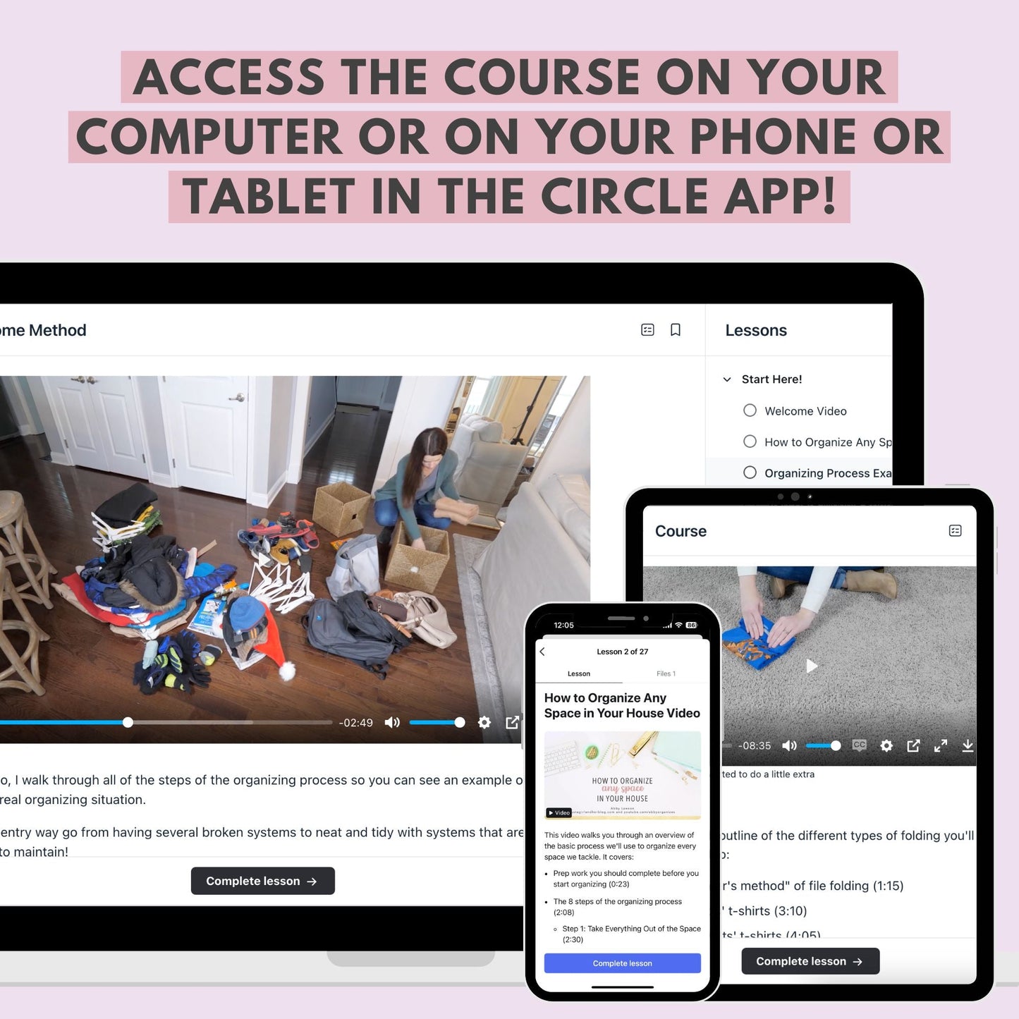 The Organized Home Method Course