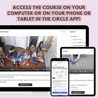 The Organized Home Method Course