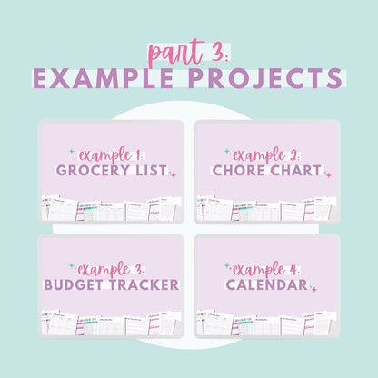 Create Your Own Organizing Printables with Canva Course