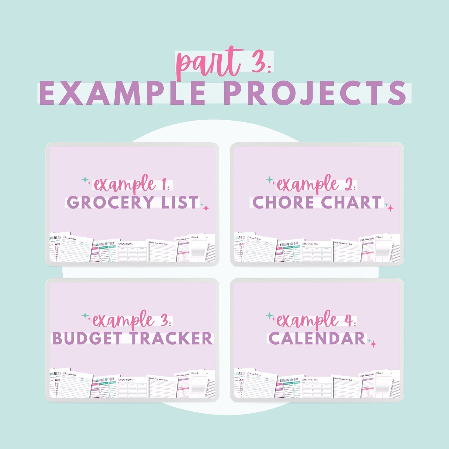 Create Your Own Organizing Printables Class