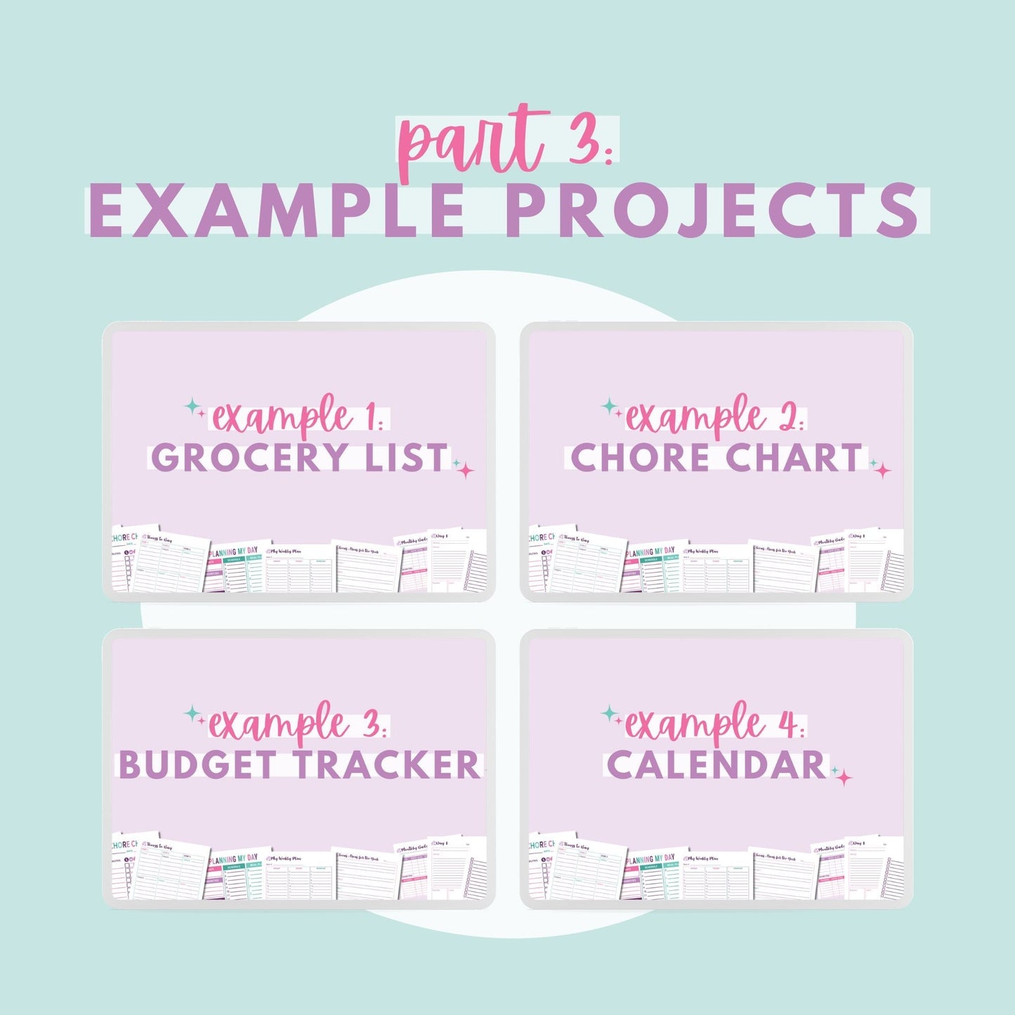 Create Your Own Organizing Printables