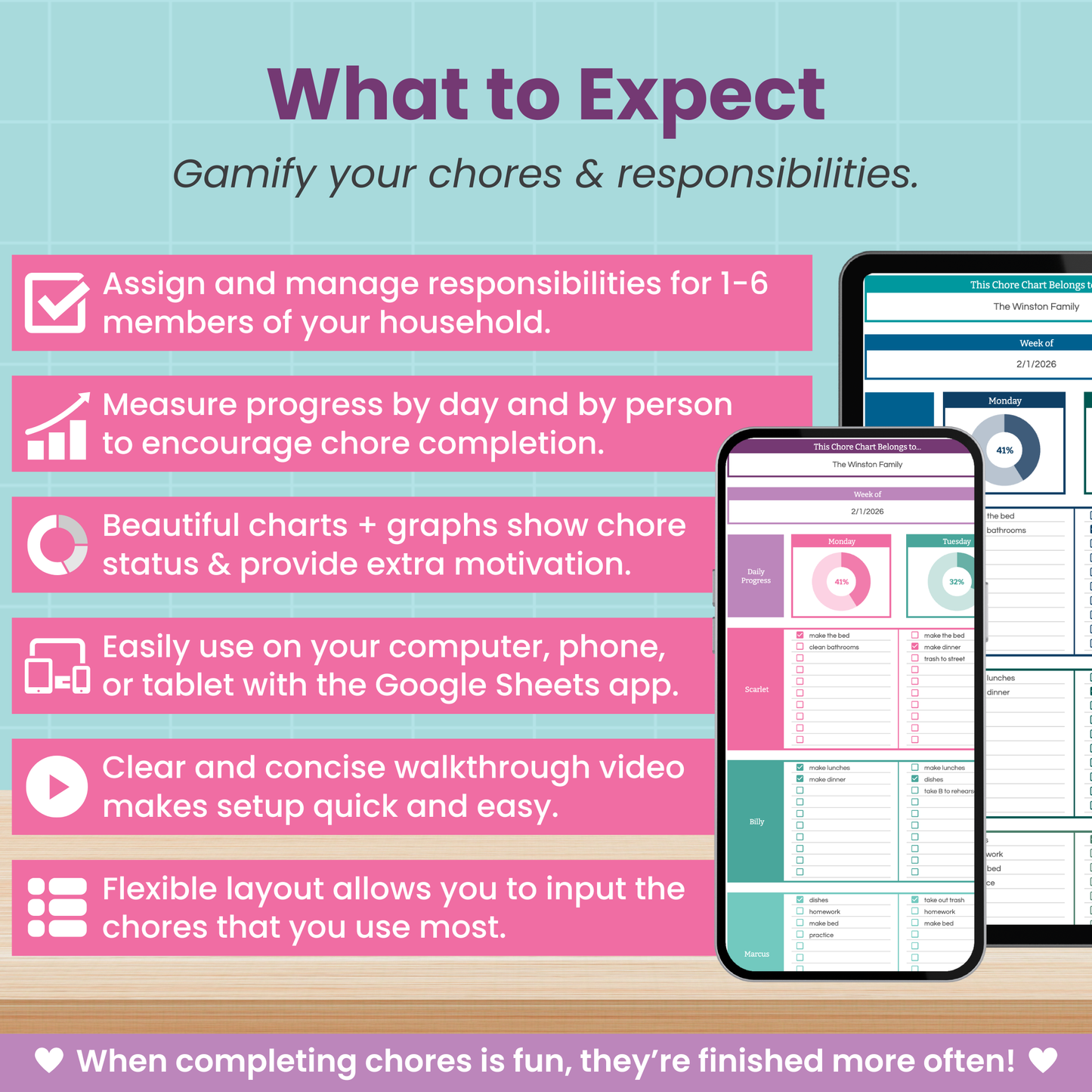 Love Your Home Spreadsheet Bundle