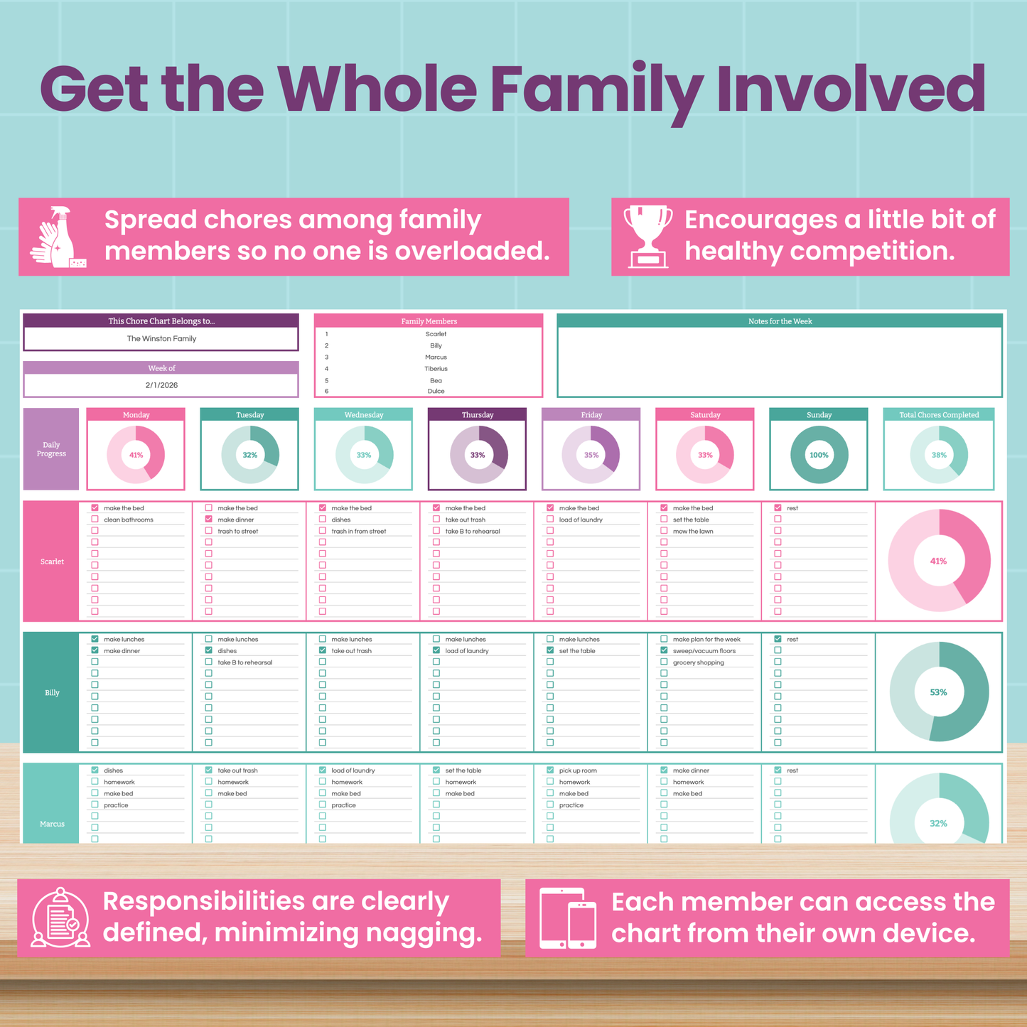 Love Your Home Spreadsheet Bundle