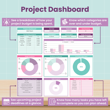 Love Your Home Spreadsheet Bundle