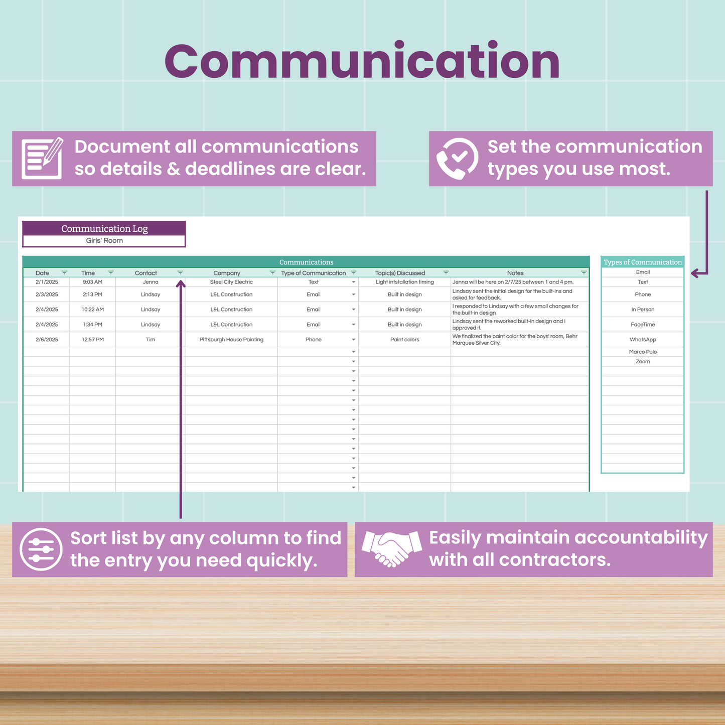 Love Your Home Spreadsheet Bundle