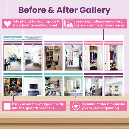 Love Your Home Spreadsheet Bundle