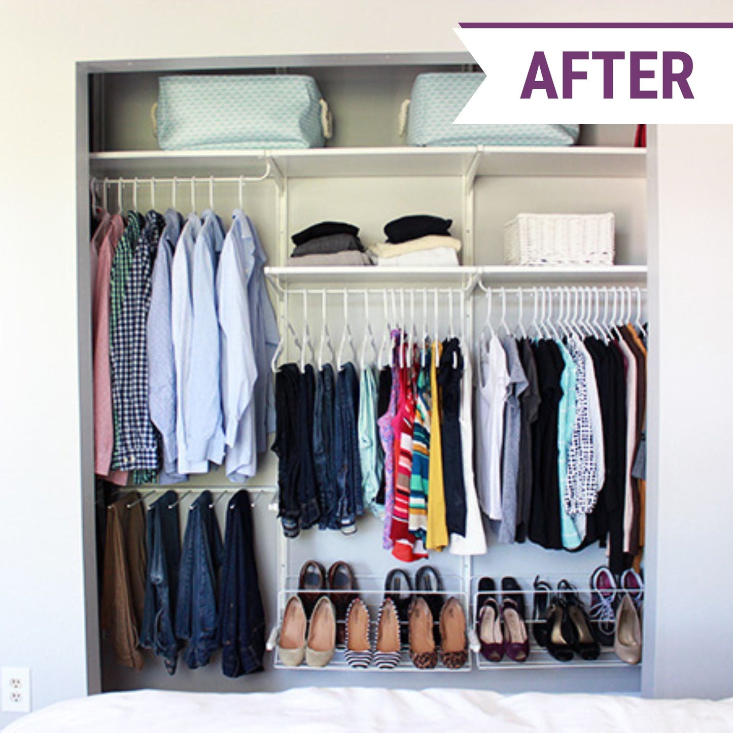 Organize with Me: Clothes Challenge