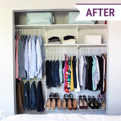 Organize with Me: Clothes Challenge